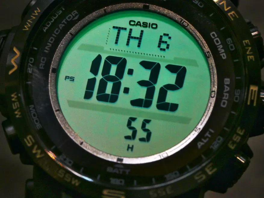 Casio розробляє новий годинник лінійки Pro Trek з циферблатами