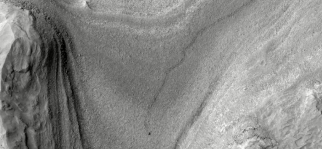 Орбітальний апарат вперше відобразив марсохід Curiosity, що рухається