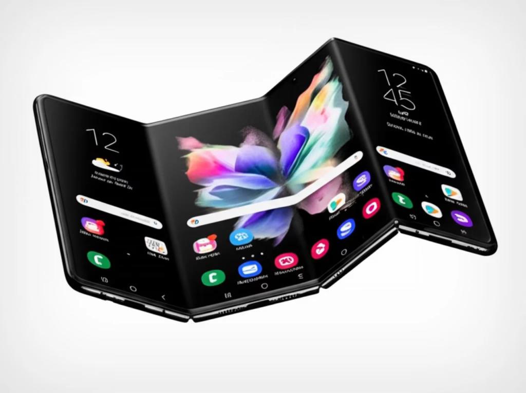 Samsung працює над смартфоном, що складається вчетверо