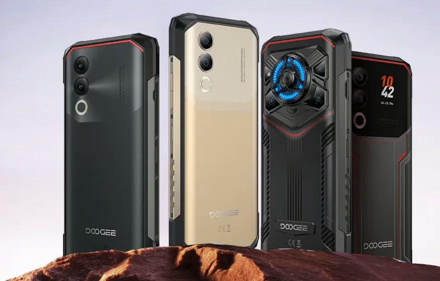 Представлені чотири смартфони серії Doogee Blade 20