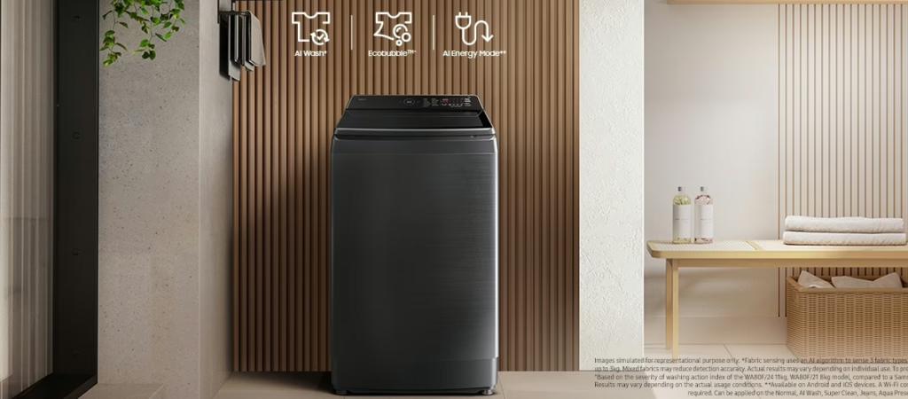 Представлені сучасні пральні машини Samsung