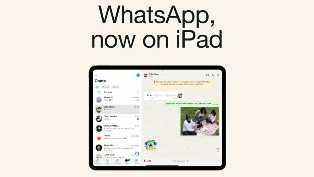 WhatsApp нарешті доступний на iPad