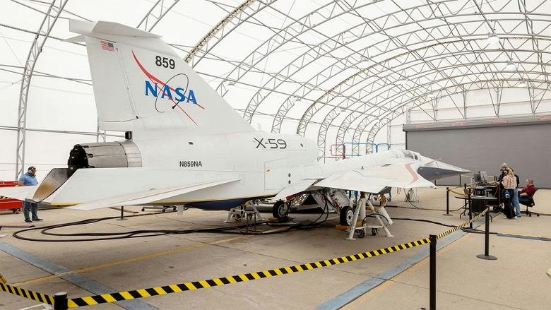 NASA завершило наземні випробування літака X-59 QueSST