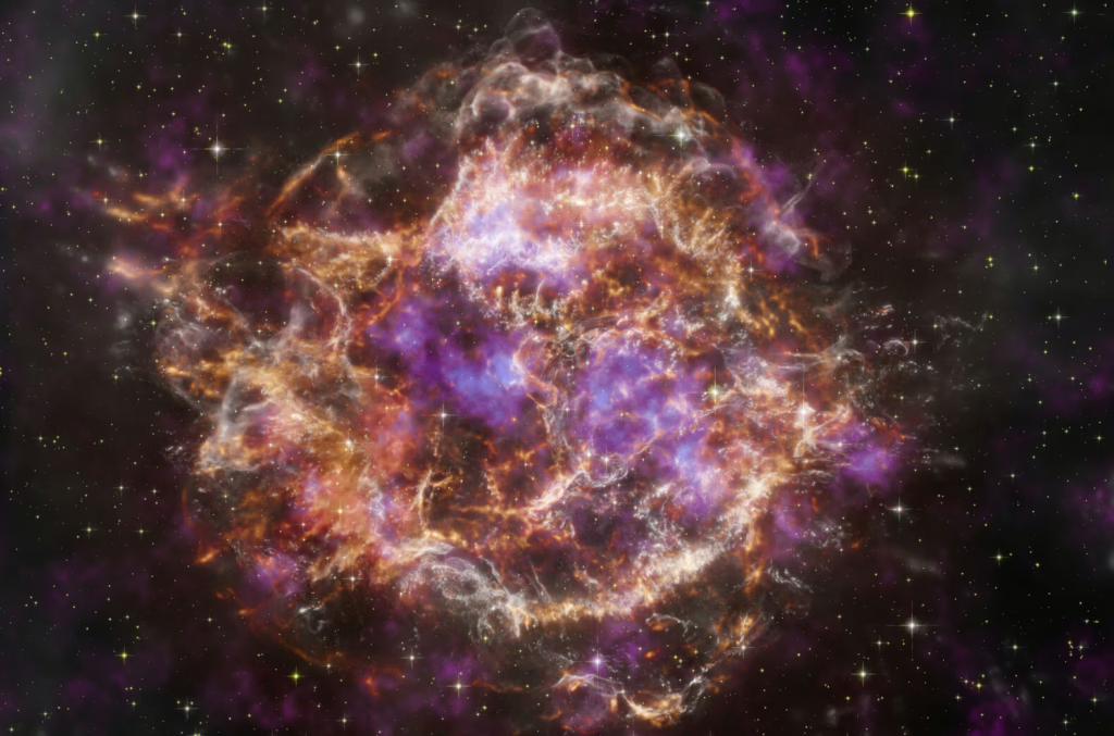 NASA виявило «Зеленого монстра» у Кассіопеї A