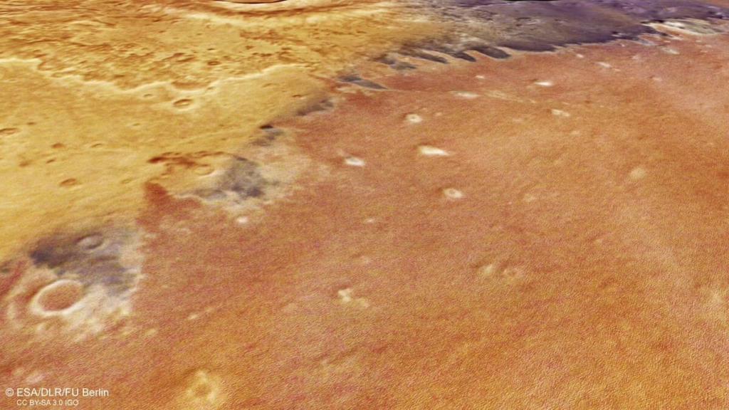 Mars Express розглянув одне з місць першого поселення людей на Червоній планеті
