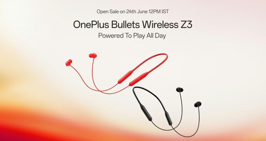 Представлені навушники OnePlus Bullets Wireless Z3