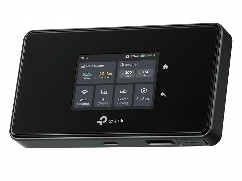 Представлений маршрутизатор TP-Link Wi-Fi 5G M8550
