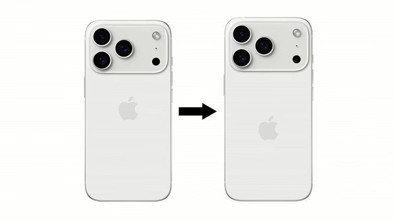 Apple змінює розташування логотипа в iPhone 17 Pro
