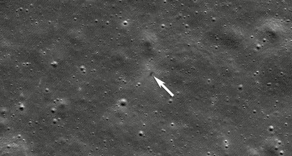 Космічний апарат NASA сфотографував місце аварії місячного модуля японської компанії