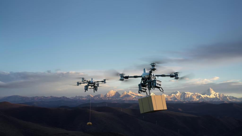DJI випускає вантажний дрон FlyCart 100