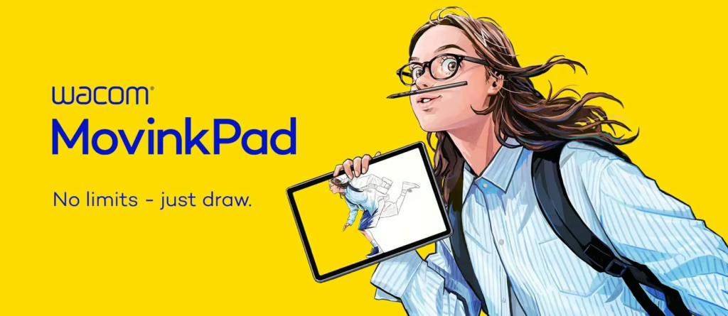 Wacom випускає новий графічний планшет MovinkPad на базі Android