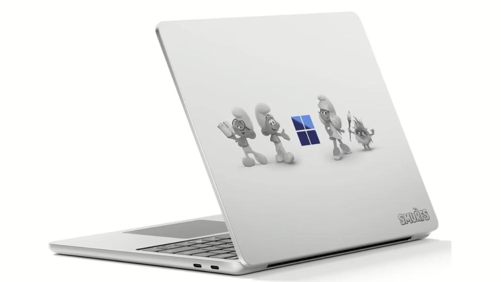 Microsoft випускає ноутбук Surface Smurface Edition