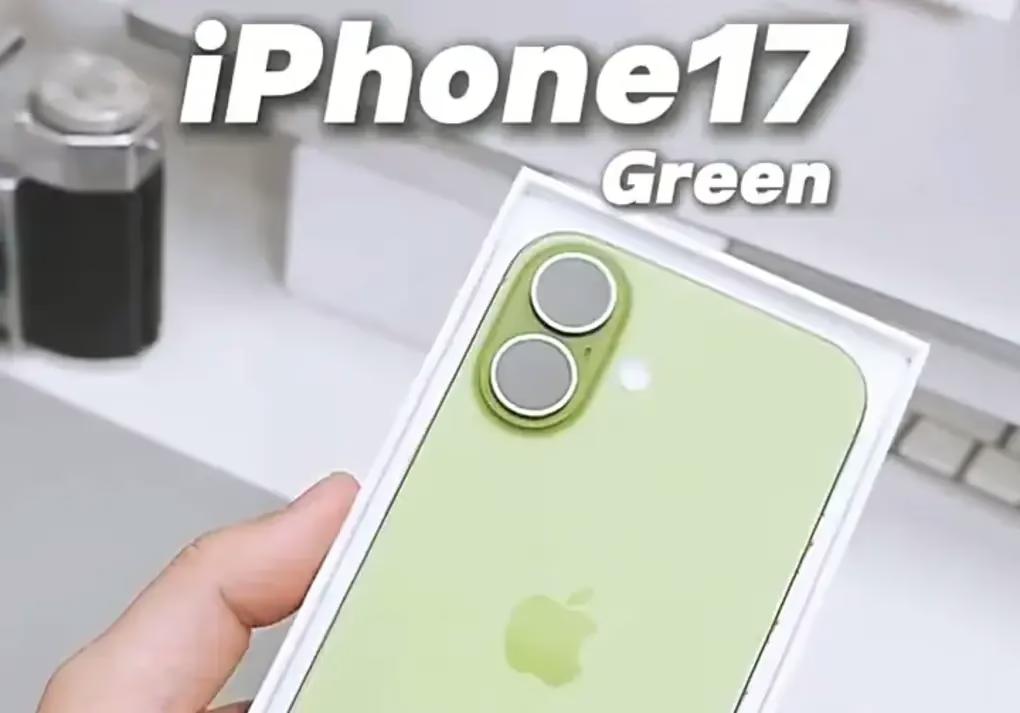 Зелена версія Apple iPhone 17 була представлена на відео