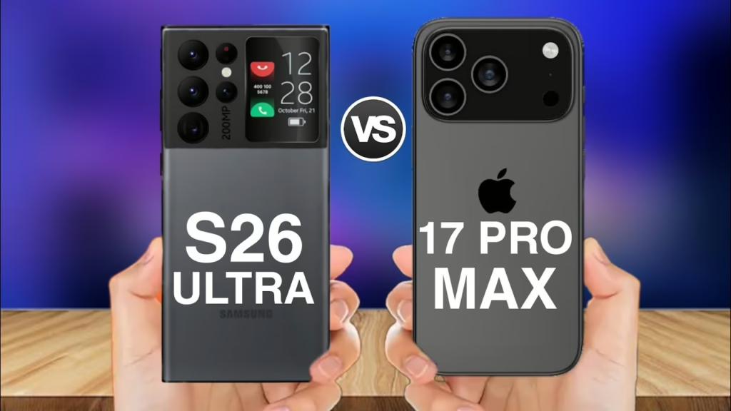 iPhone 17 Pro Max стане товщим, а Galaxy S26 Ultra — тоншим