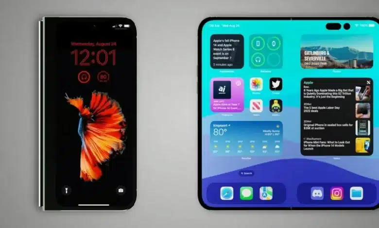 З’явилися розміри екрана iPhone Fold