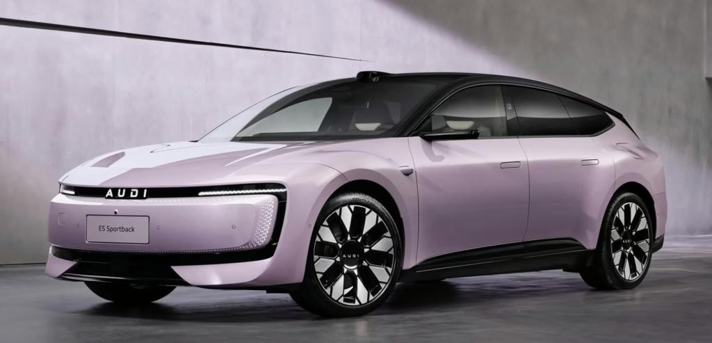 Дебютував Audi E5 Sportback з 59-дюймовим екраном