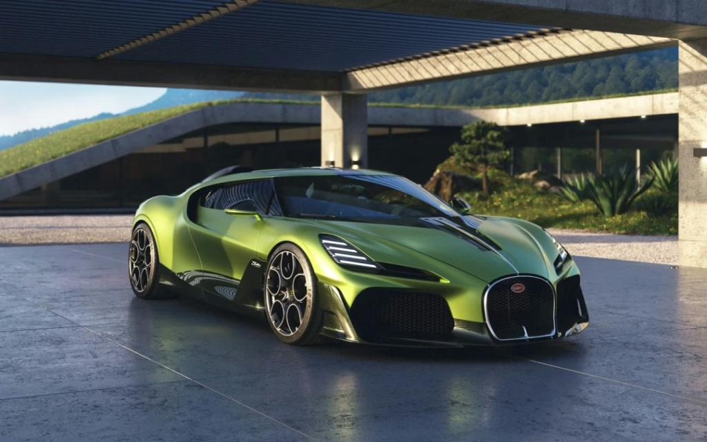 Bugatti представила гіперкар Brouillard із двигуном W16