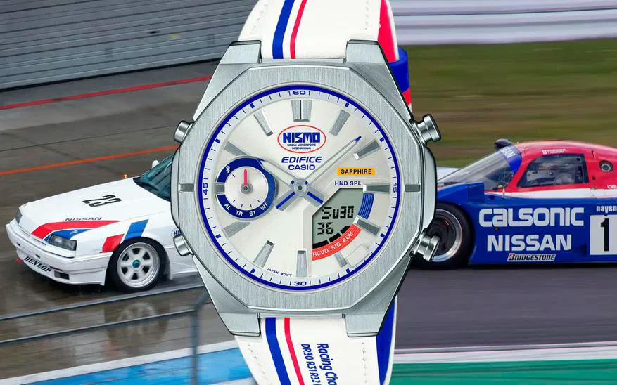 Casio представляє годинник у стилі гоночної епохи Nismo