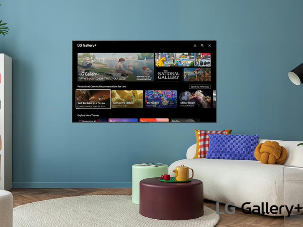 LG TV отримали функцію Gallery+