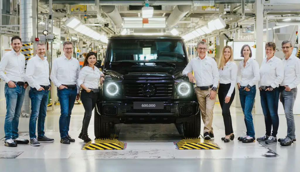 Ювілейний 600-тисячний Mercedes G-Class зійшов із конвеєра
