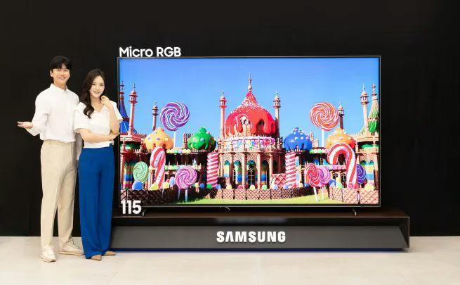 Samsung випустила 115-дюймовий Micro RGB телевізор із ШІ-технологіями