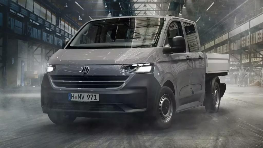 Volkswagen представила новий пікап Transporter Flatbed DoKa