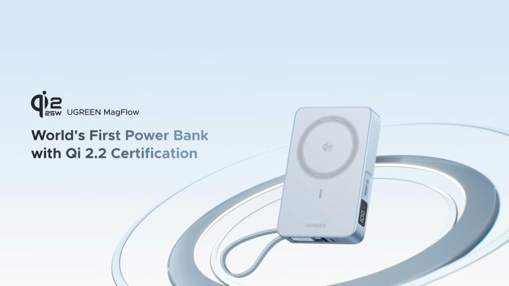Магнітний акумулятор Ugreen MagFlow нового покоління виходить у Європі