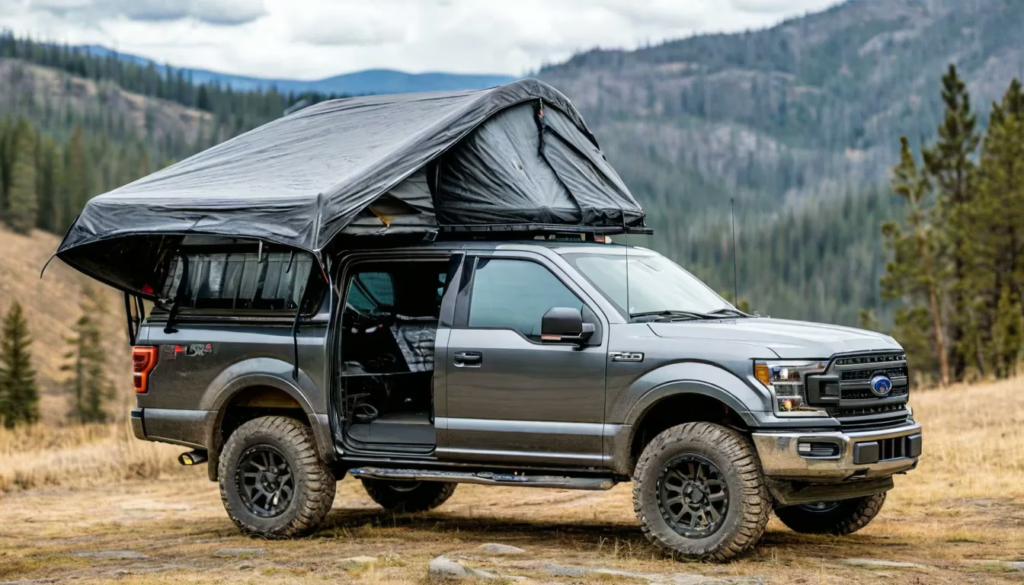 Ford показала складний намет для своїх автомобілів