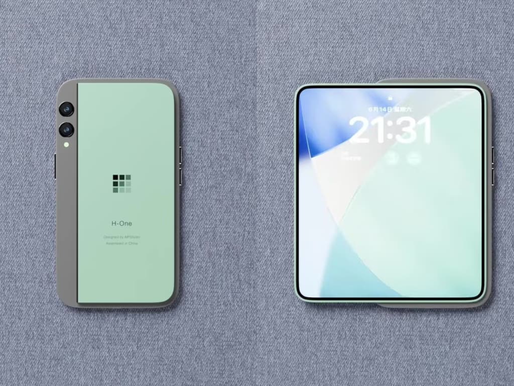 Представлений концепт iPhone з окремим складаним дисплеєм на задній панелі