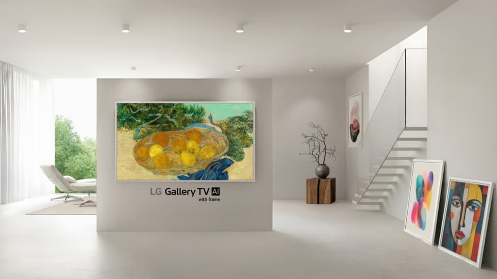 Представлений телевізор LG Gallery TV