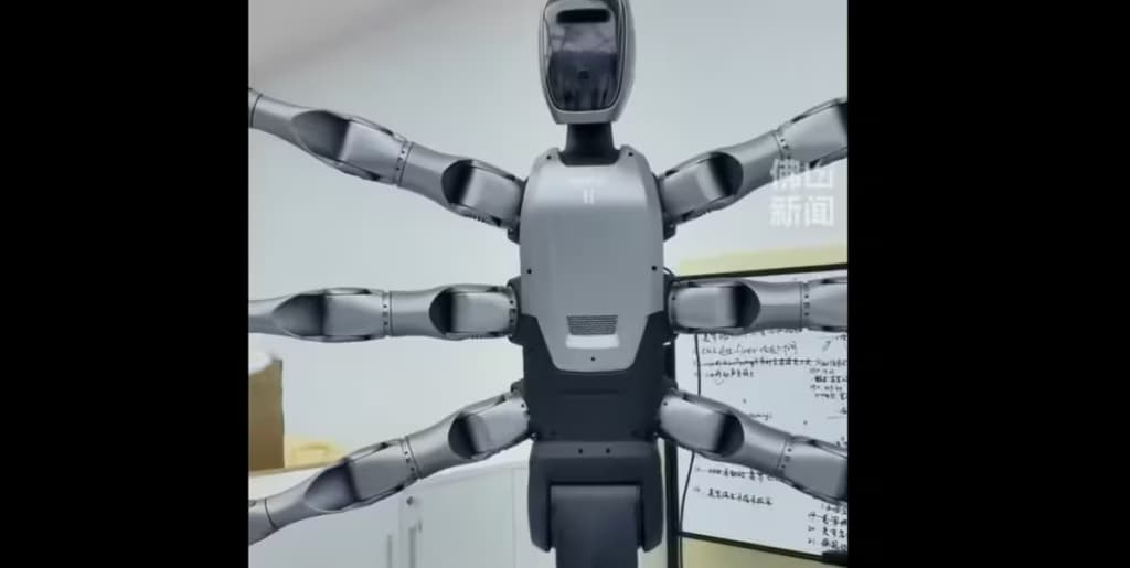 Представлений перший гуманоїдний робот із шістьма руками