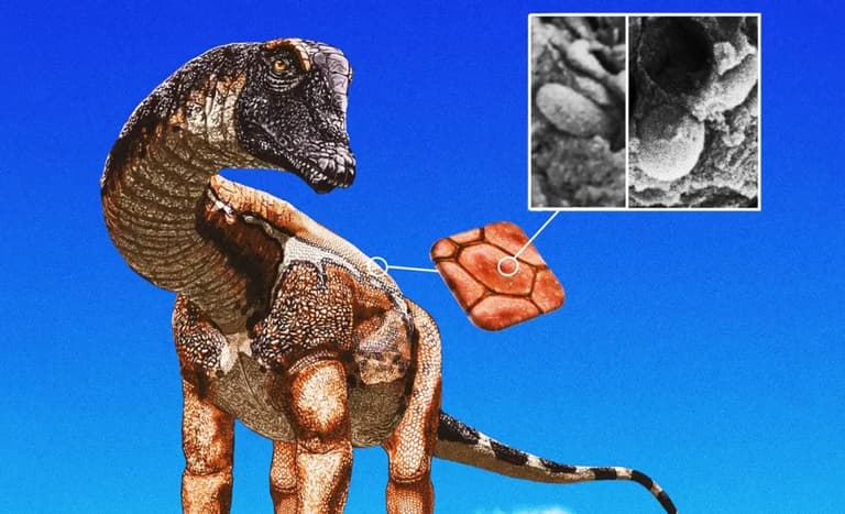 Вчені знайшли докази барвистого забарвлення у деяких динозаврів