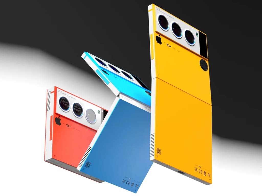 З’явився концепт iPhone у вигляді розкладачки з двома екранами