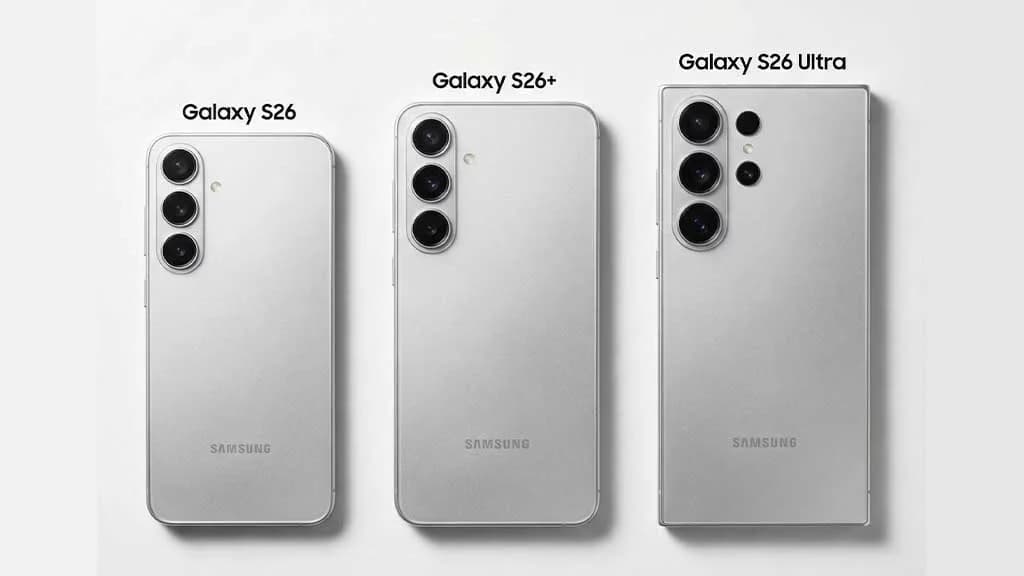 Інсайдер показав фінальний дизайн Samsung Galaxy S26, S26 та S26 Ultra