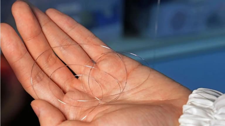 Створено гнучкий чіп завтовшки з людського волосся