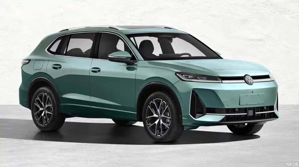 Розсекречений гібридний Volkswagen Tiguan L ePro