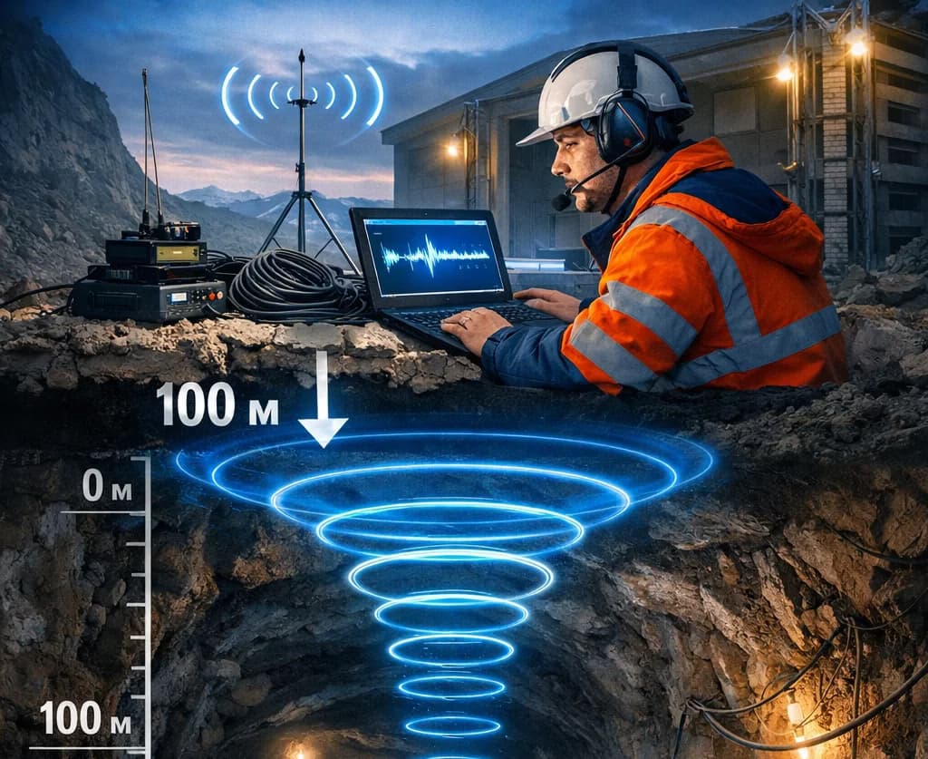 Вчені досягли стабільного зв’язку під землею на глибині 100 метрів