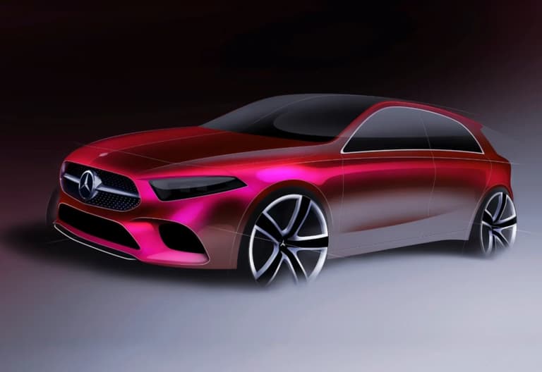 Mercedes показує, якою стане нова A-Class у майбутньому