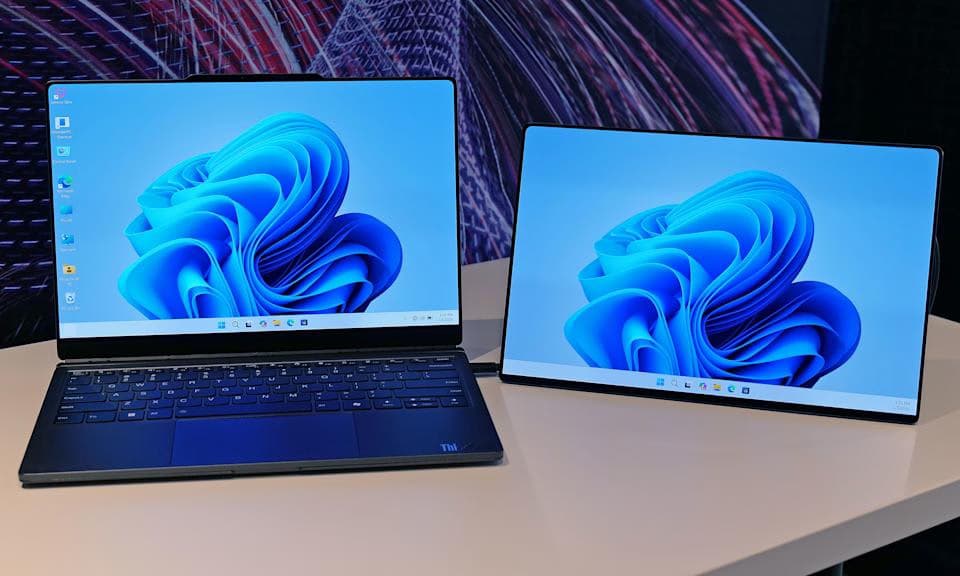 Lenovo показала модульний ноутбук Modular AI PC
