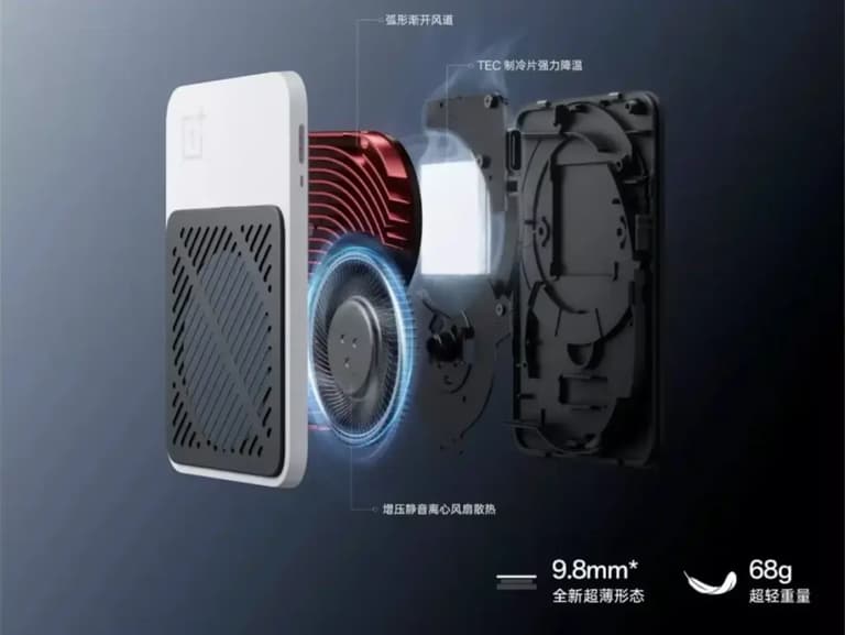 OnePlus представила магнітний кулер Ice Card завтовшки менше ніж сантиметр