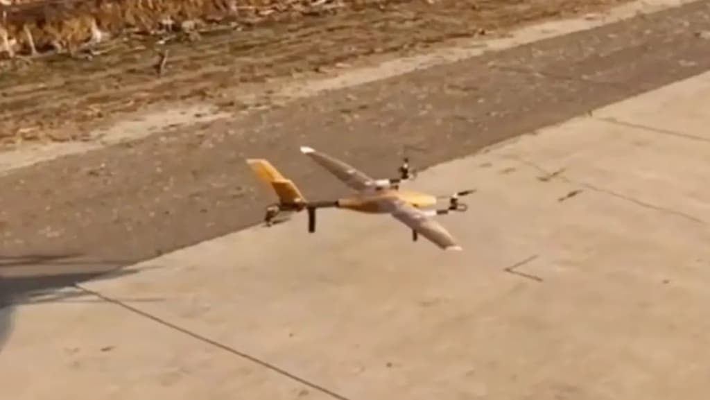 Вперше випробували дрон із бамбукового волокна