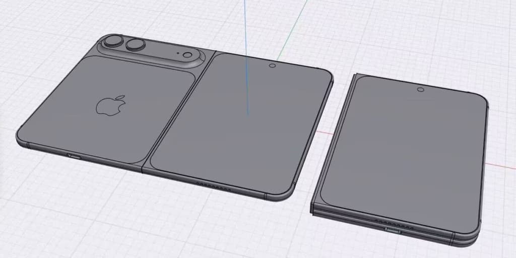 Інсайдер, який першим показав iPhone 17, злив рендери складаного смартфона Apple