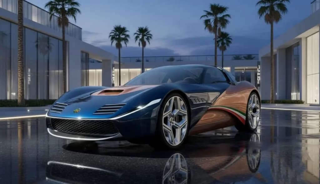 В Італії представили унікальний гіперкар із 18 циліндрами