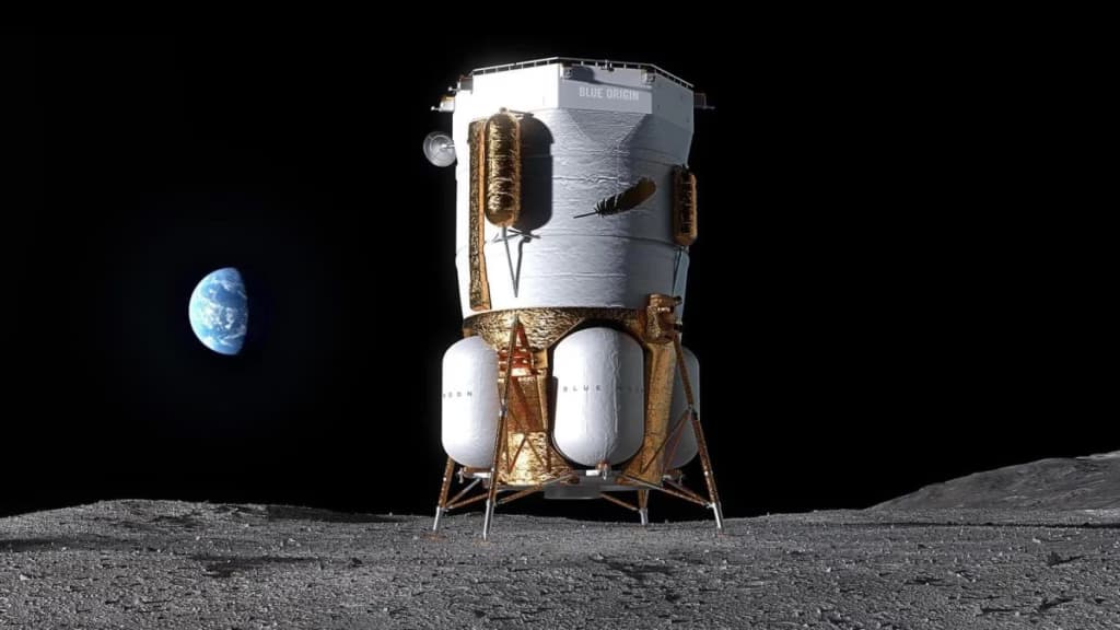 Посадковий модуль Blue Origin на Місяць пройшов вирішальне випробування для місій NASA