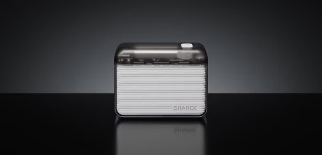Представлений крихітний зовнішній акумулятор Sharge Mini Flow