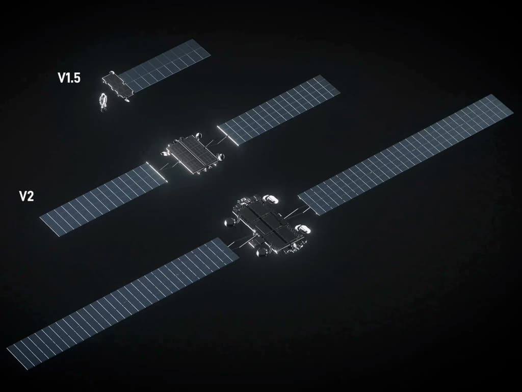 SpaceX збільшить угруповання ШІ-супутників у десять разів