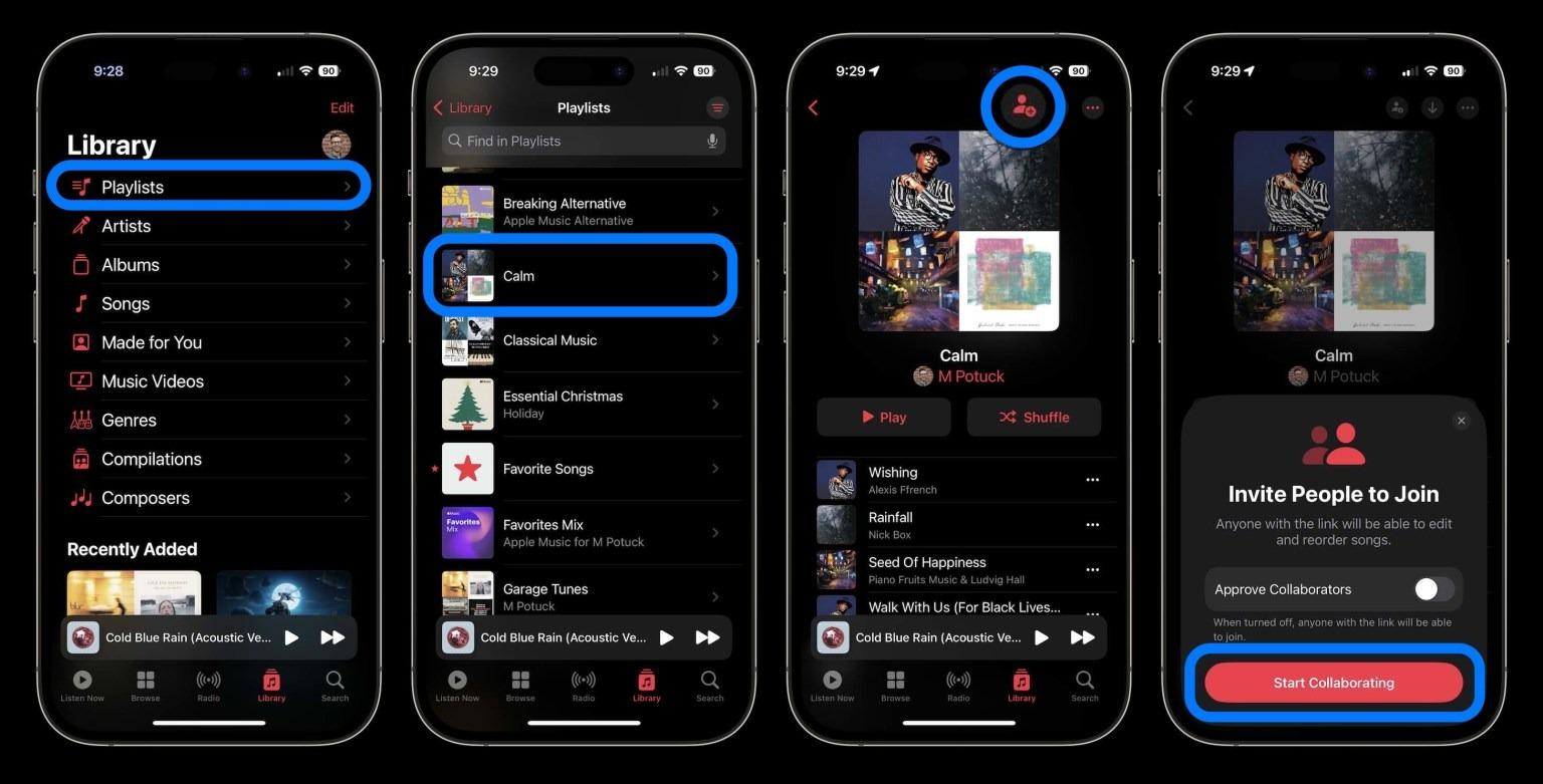 В Apple Music тепер можна створювати спільні плейлисти