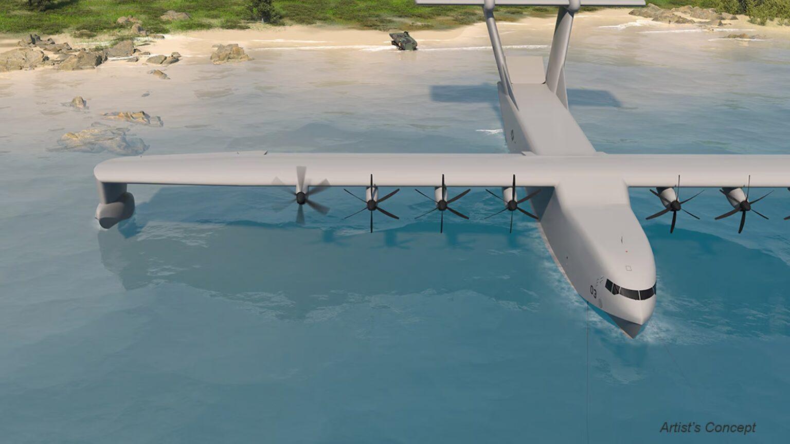 Представлений далекомагістральний екраноплан Liberty Lifter X-plane з корисним навантаженням до 100 тонн