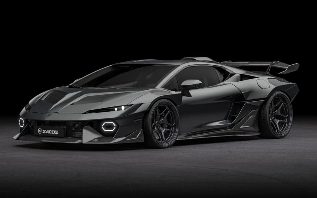 ZACOE представляє нову програму Widebody для Lamborghini Temerario