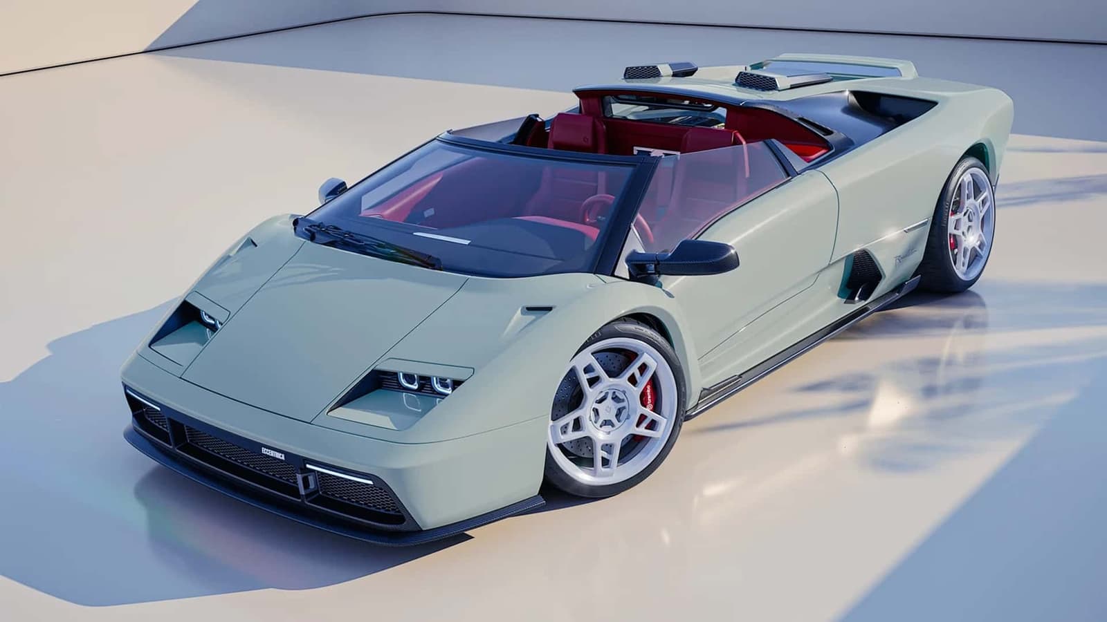 Eccentrica V12 Roadster: Сучасна версія Lamborghini Diablo